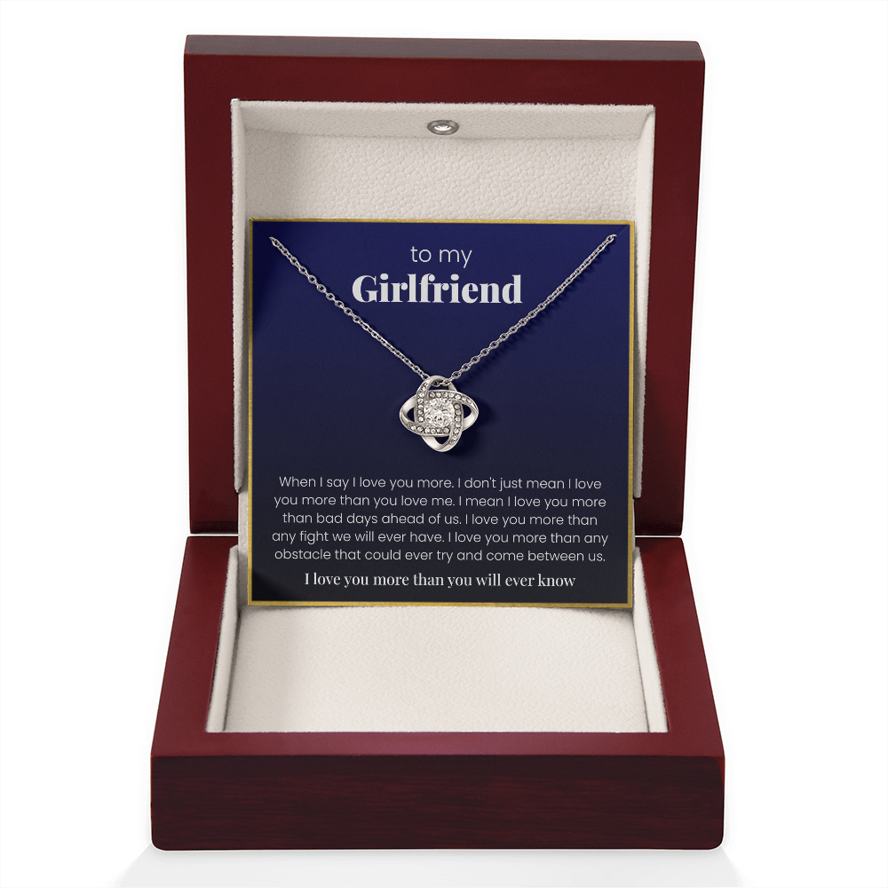 Girlfriend Love Necklace Gift