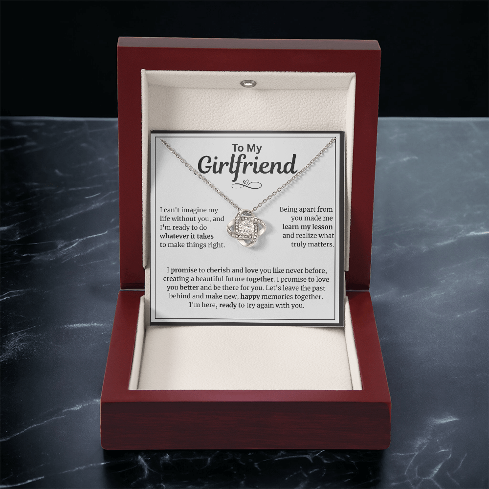 To My Girlfriend Romantic Jewellery