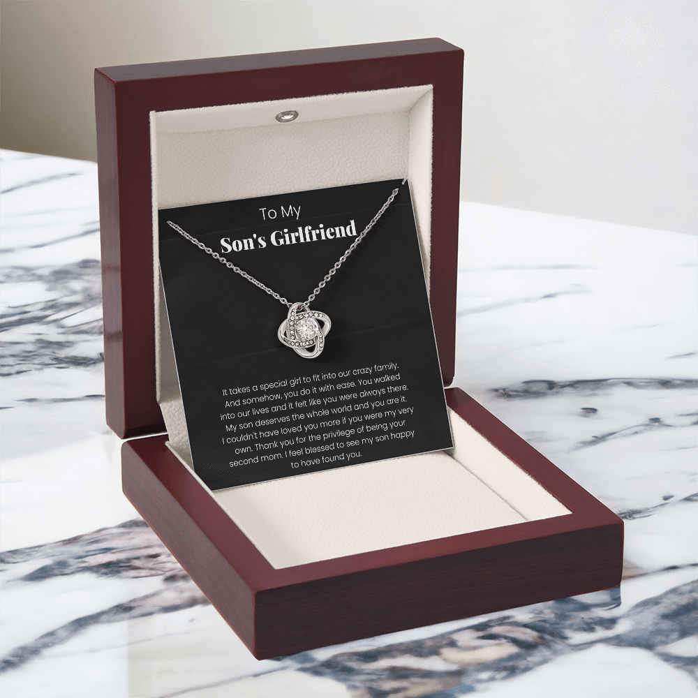 Son's Girlfriend Necklace Gift