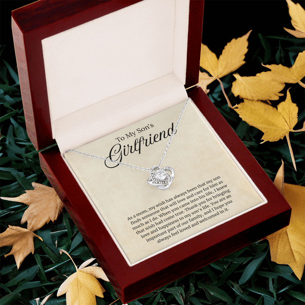 Son's Girlfriend Love Jewelry Gifts