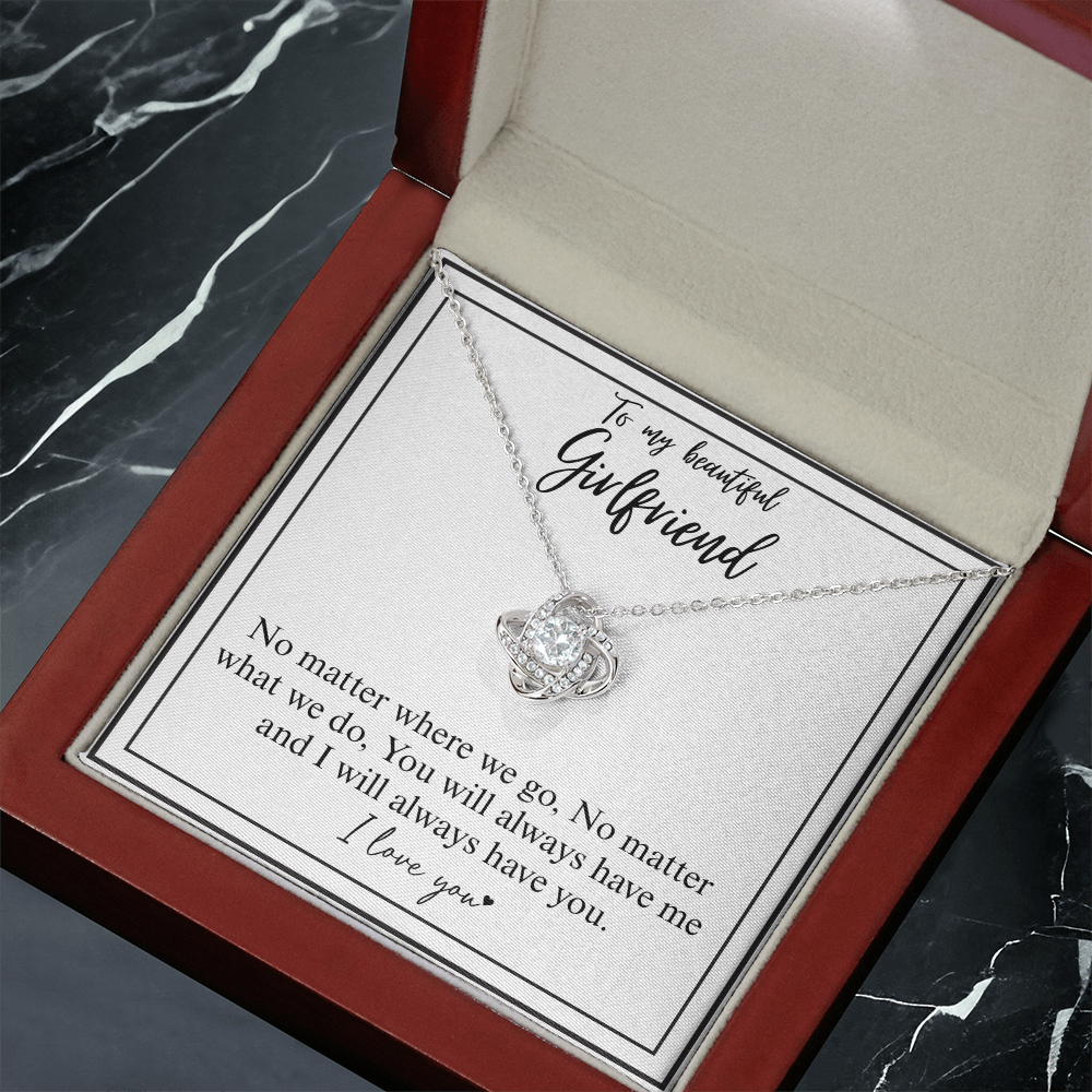 Girlfriend Love Heart Necklace Gift