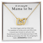 Mama To Be Heart Necklace Gift