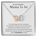 Mama To Be Heart Necklace Gift