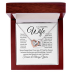 To My Beautiful Wife Love Gift