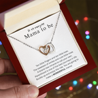 Mama To Be Heart Necklace Gift