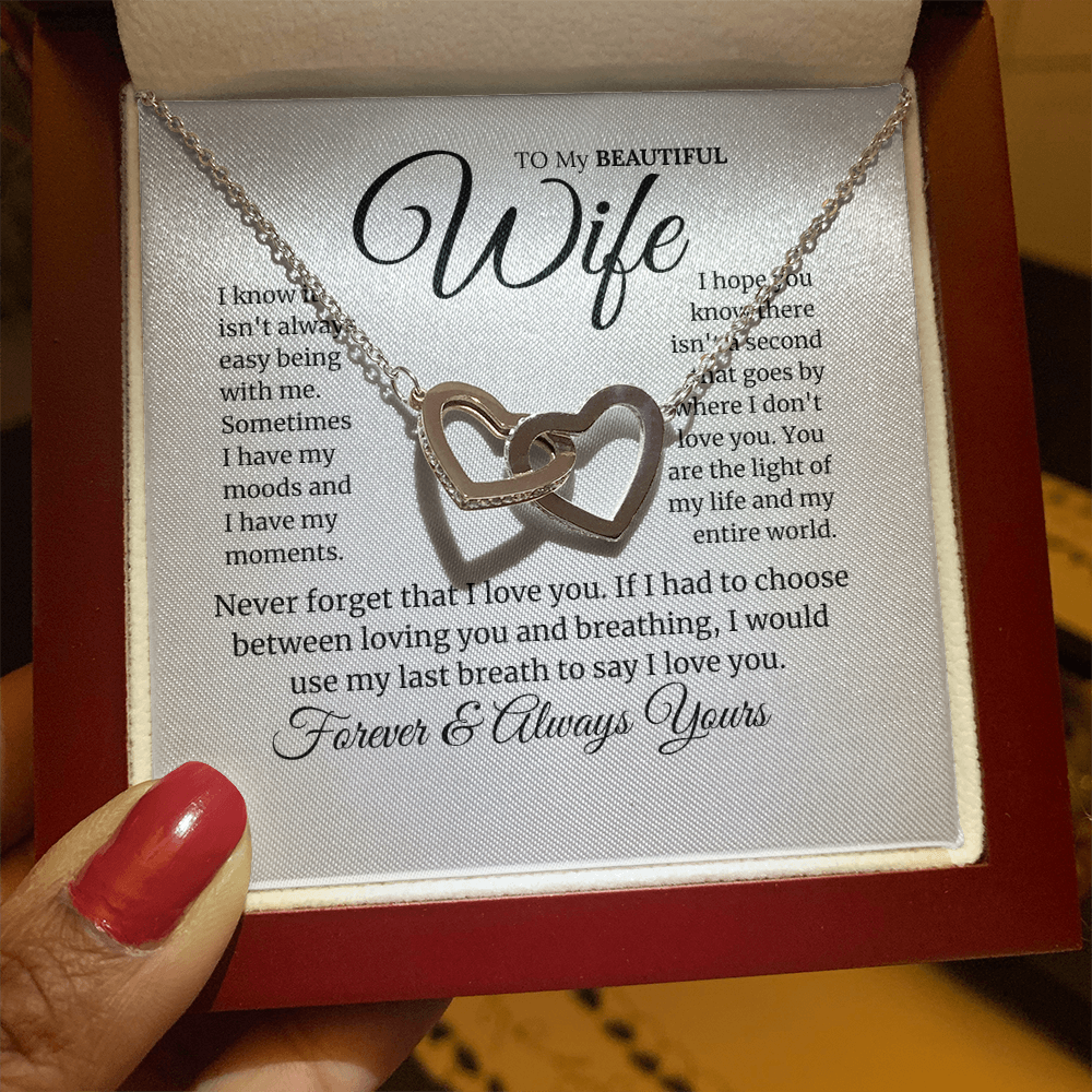 To My Beautiful Wife Love Gift