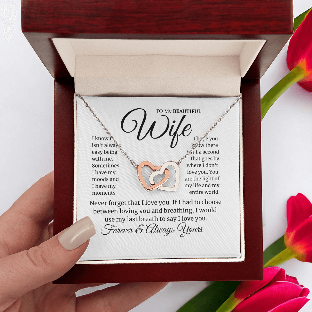To My Beautiful Wife Love Gift