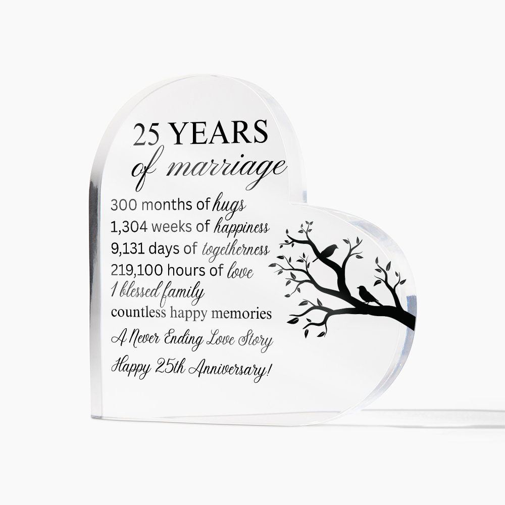 Family Tree Acrylic Plaque Keepsake