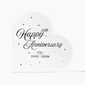 Wedding Anniversary Acrylic Plaques