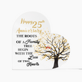 25th Anniversary Tree Acrylic Decor
