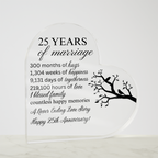 Family Tree Acrylic Plaque Keepsake