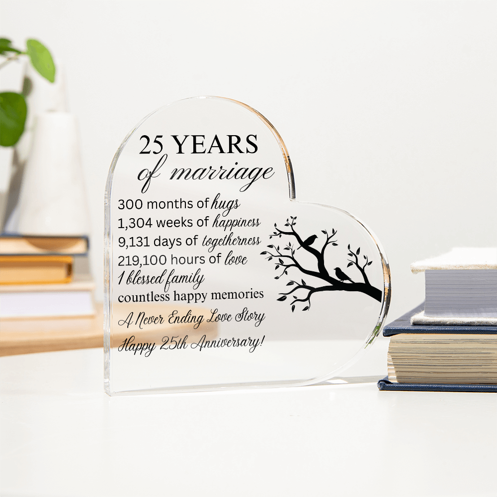 Family Tree Acrylic Plaque Keepsake