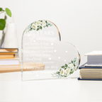 25th Anniversary Acrylic Love Decor