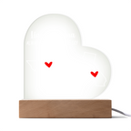 Personalized Acrylic Heart Plaque Gift