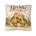 Turtle Love Decorative Pillow Cover