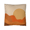 Desert Sunset Pillow Cover for Home