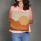 Desert Sunset Pillow Cover for Home