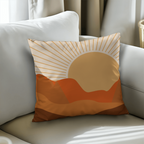 Desert Sunset Pillow Cover for Home