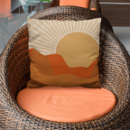 Desert Sunset Pillow Cover for Home