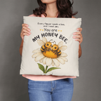 Honey Bee Couple Decorative Pillows