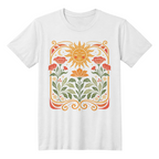 Celestial Floral Garden Graphic Tee