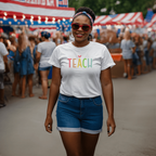 Teach Kindness Teacher Graphic Tee