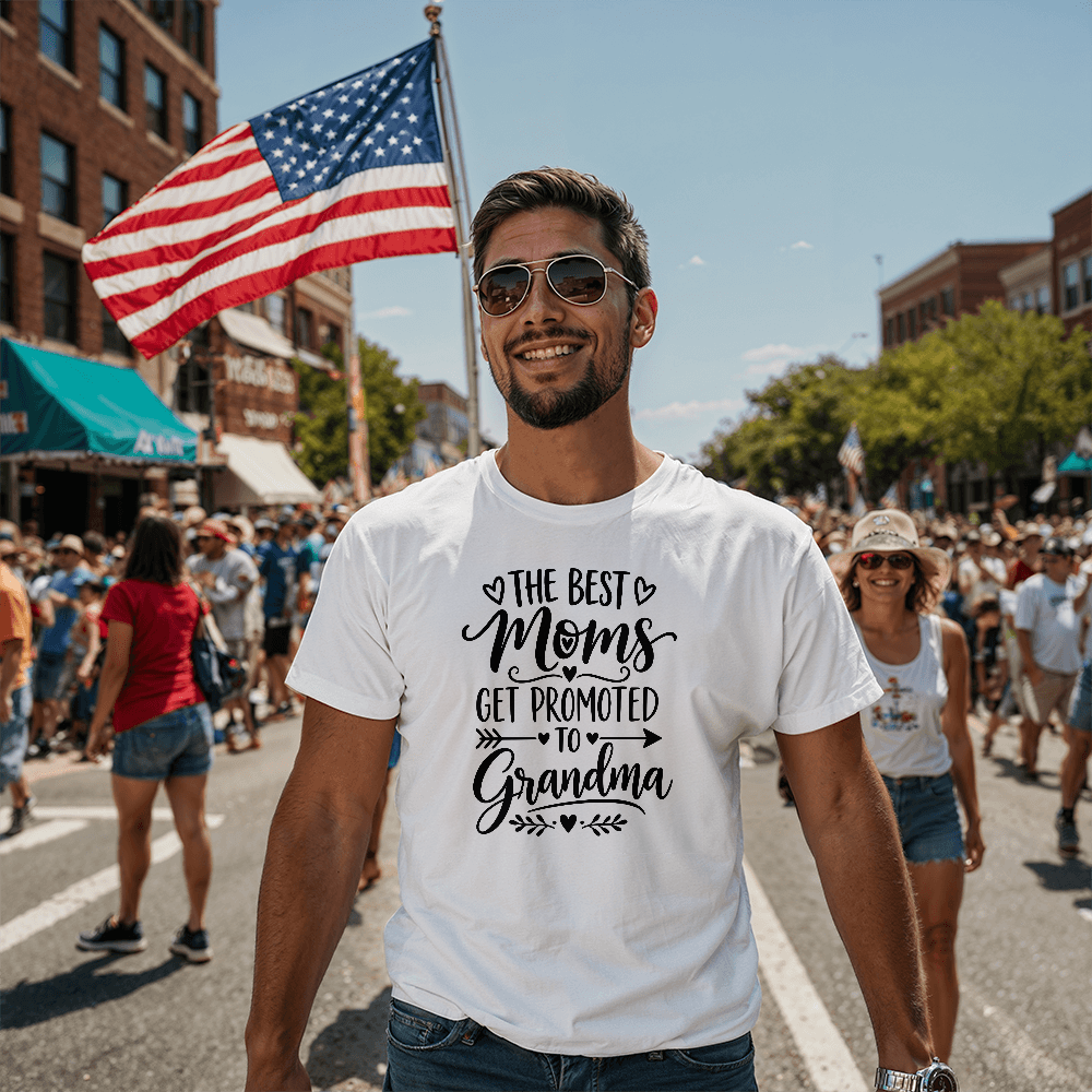 The Best Mom Grandma Gift Tee Shirt