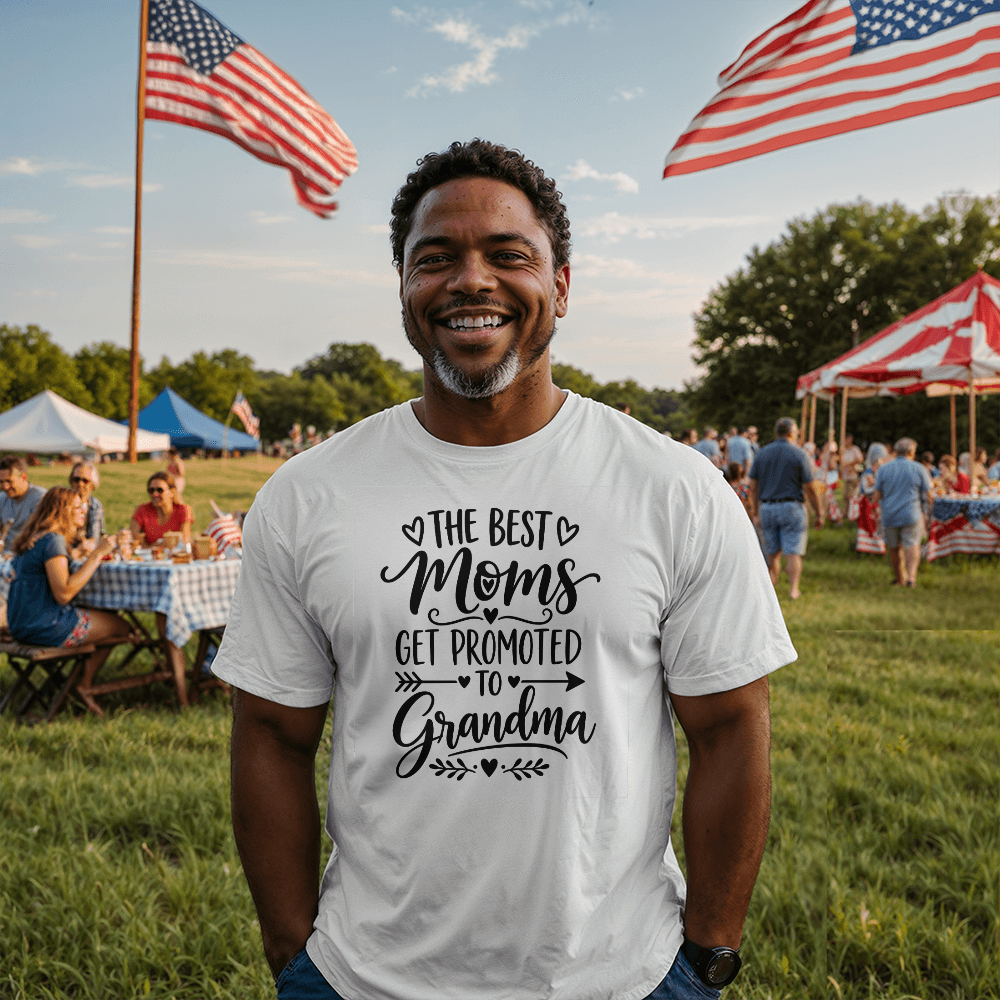 The Best Mom Grandma Gift Tee Shirt