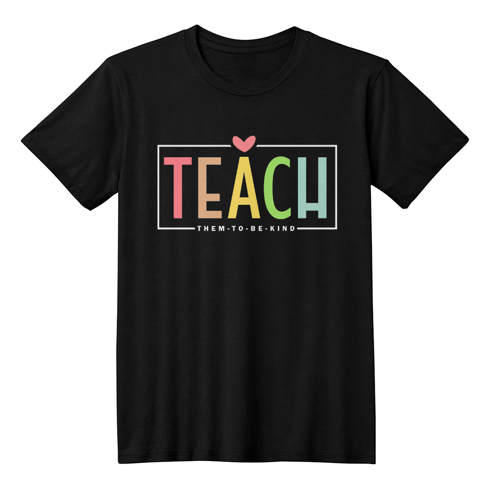 Teach Kindness Teacher Graphic Tee