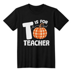 Pumpkin Teacher Autumn T-Shirt