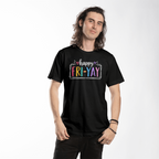 Happy Fri-Yay Colorful Graphic Tee