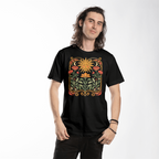 Celestial Floral Garden Graphic Tee