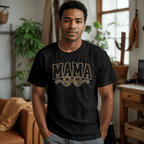 Leopard Mama Bow Graphic Shirt Gift