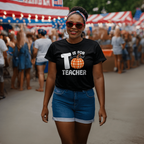 Pumpkin Teacher Autumn T-Shirt