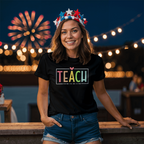 Teach Kindness Teacher Graphic Tee