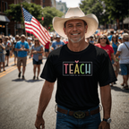 Teach Kindness Teacher Graphic Tee