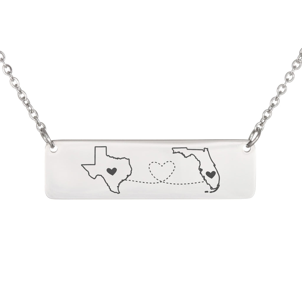 Horizontal Bar Necklace Gift