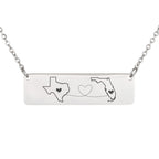Horizontal Bar Necklace Gift
