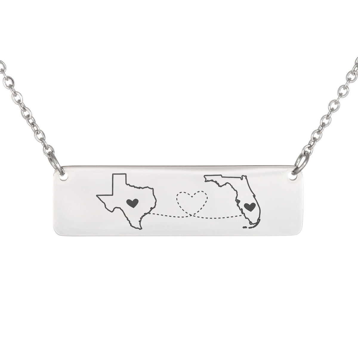 Horizontal Bar Necklace Gift