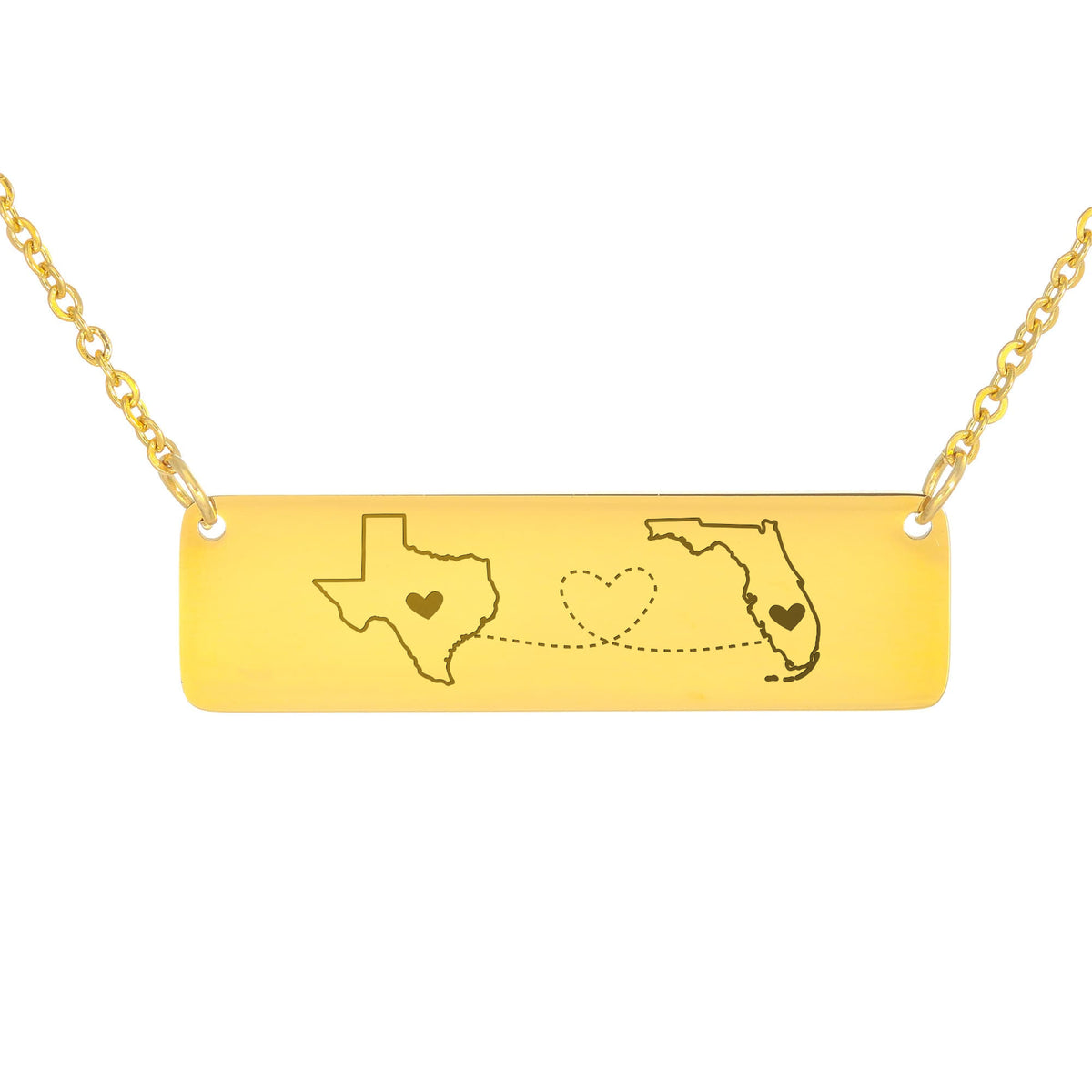 Horizontal Bar Necklace Gift