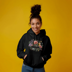 Floral Mama Hoodie, Mom Gift