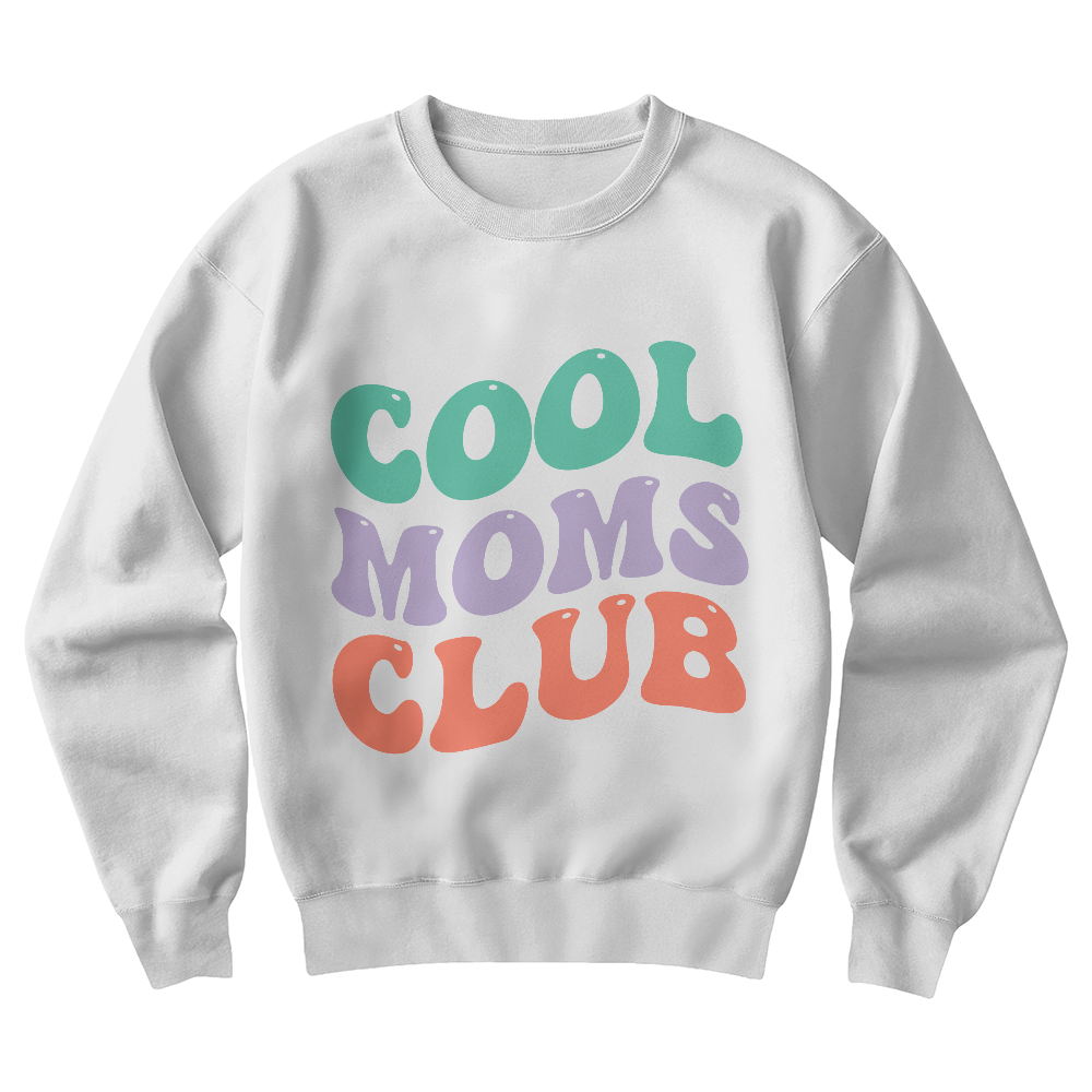 Cool Moms Club Retro Mom Sweatshirt