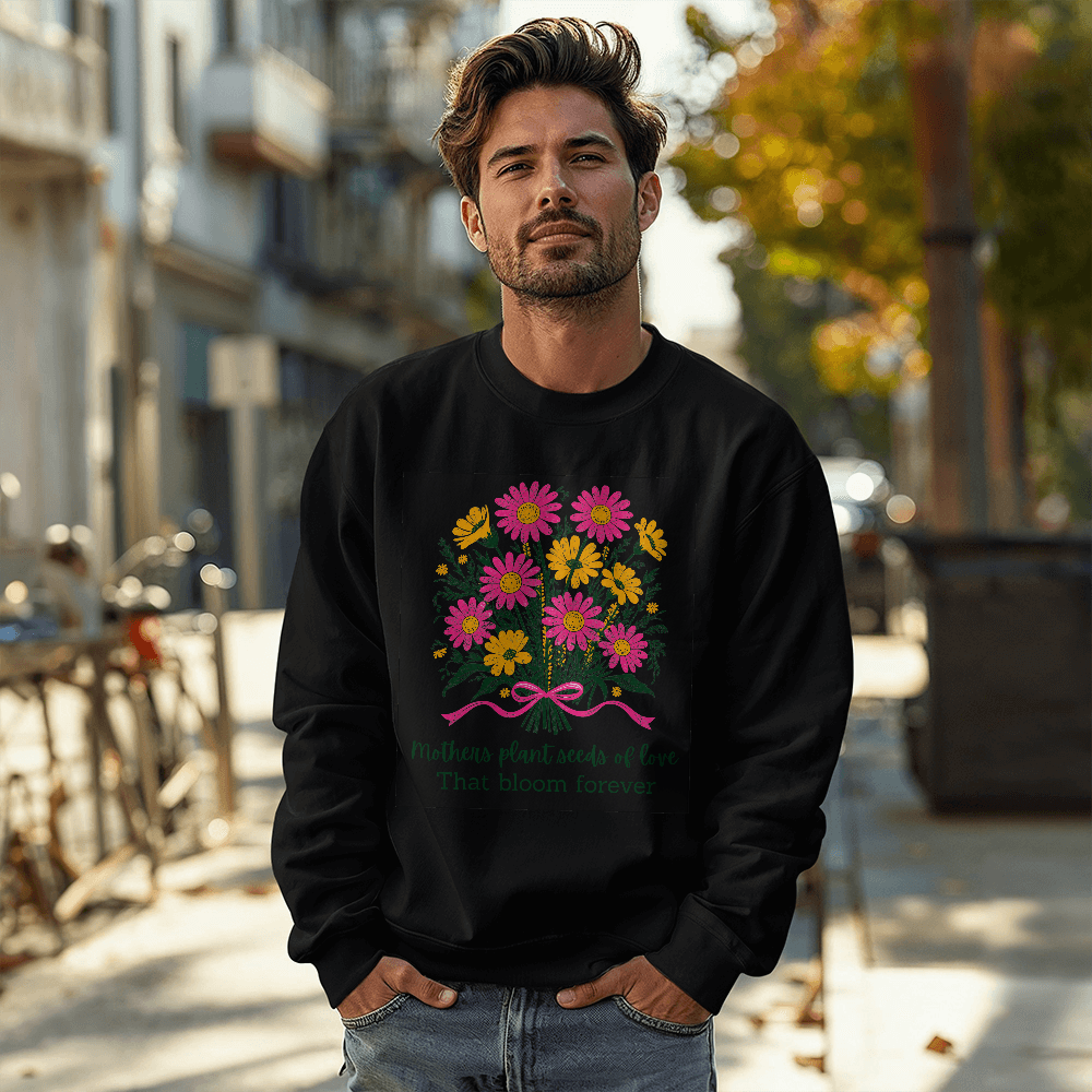 Mother Love Floral Sweatshirt Gifts