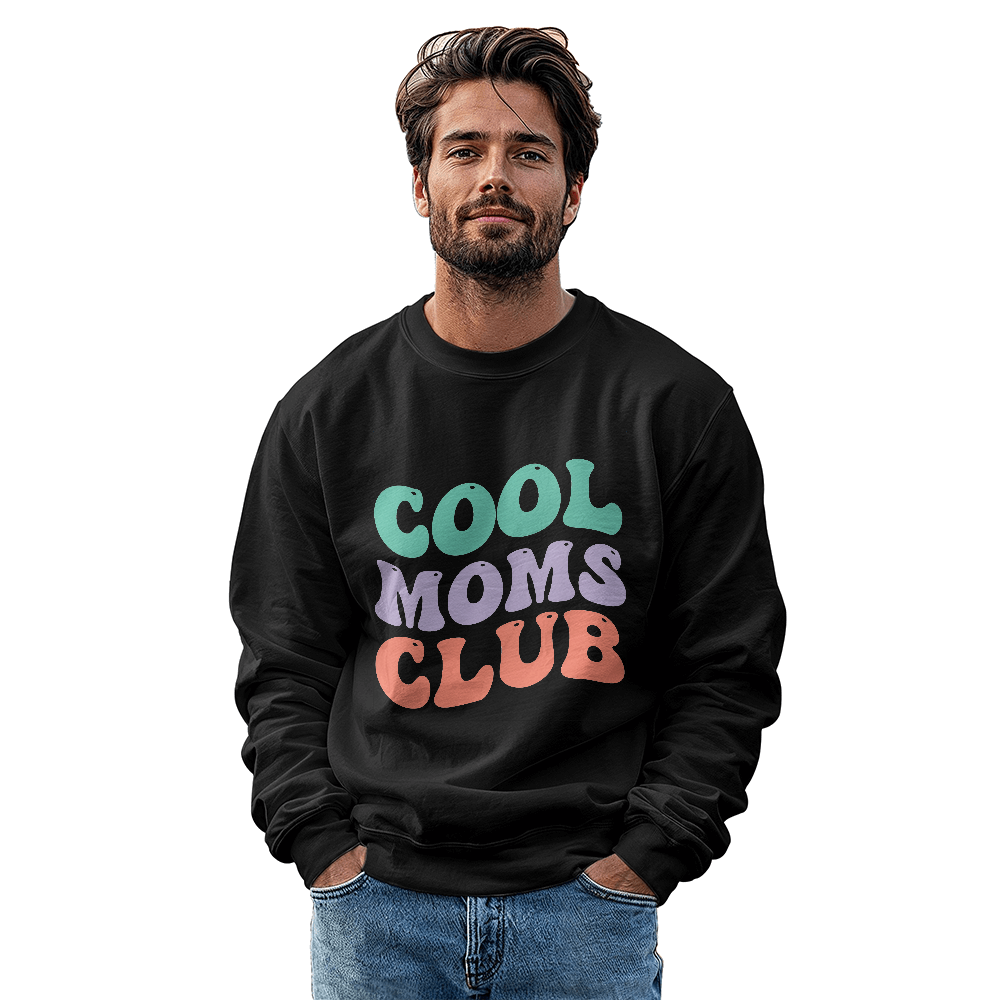 Cool Moms Club Retro Mom Sweatshirt
