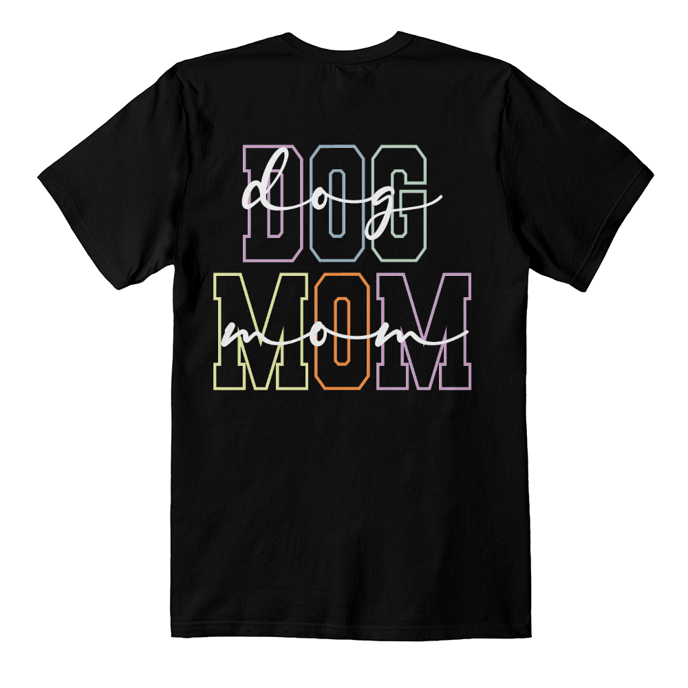 Dog Mom Club Colorful T-Shirt Gifts