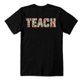 Colorful Floral Teacher Graphic Tee