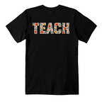 Colorful Floral Teacher Graphic Tee