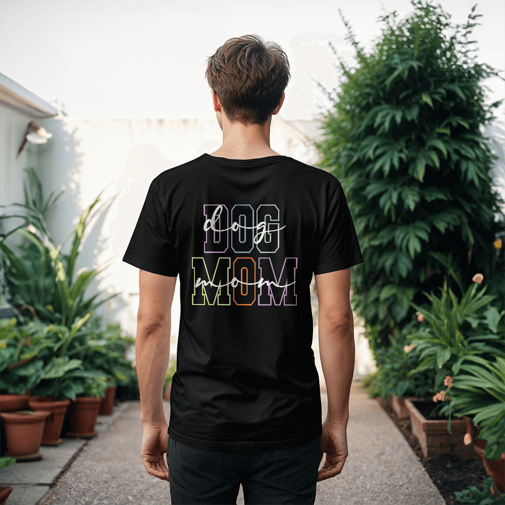 Dog Mom Club Colorful T-Shirt Gifts