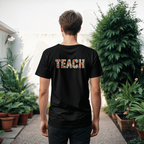 Colorful Floral Teacher Graphic Tee