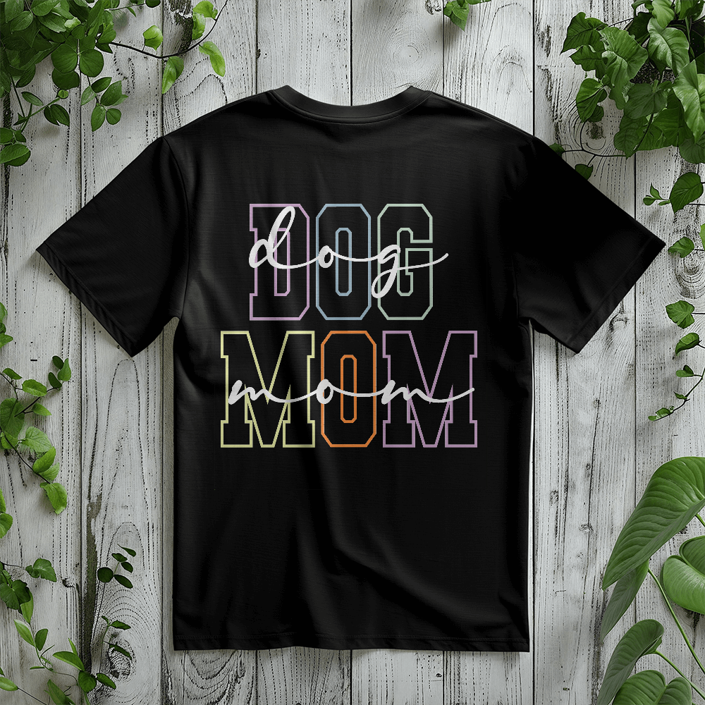 Dog Mom Club Colorful T-Shirt Gifts